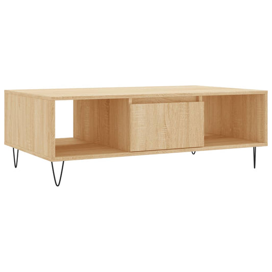 Konferenční Stolek 104 X 60 X 35 Cm Kompozitní Dřevo