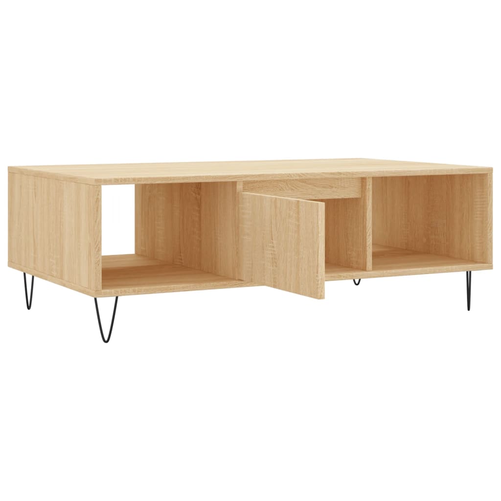 Konferenční Stolek 104 X 60 X 35 Cm Kompozitní Dřevo