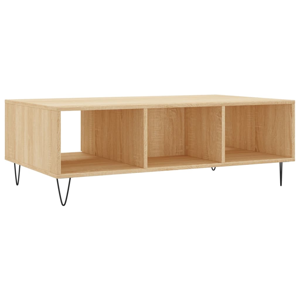 Konferenční Stolek 104 X 60 X 35 Cm Kompozitní Dřevo