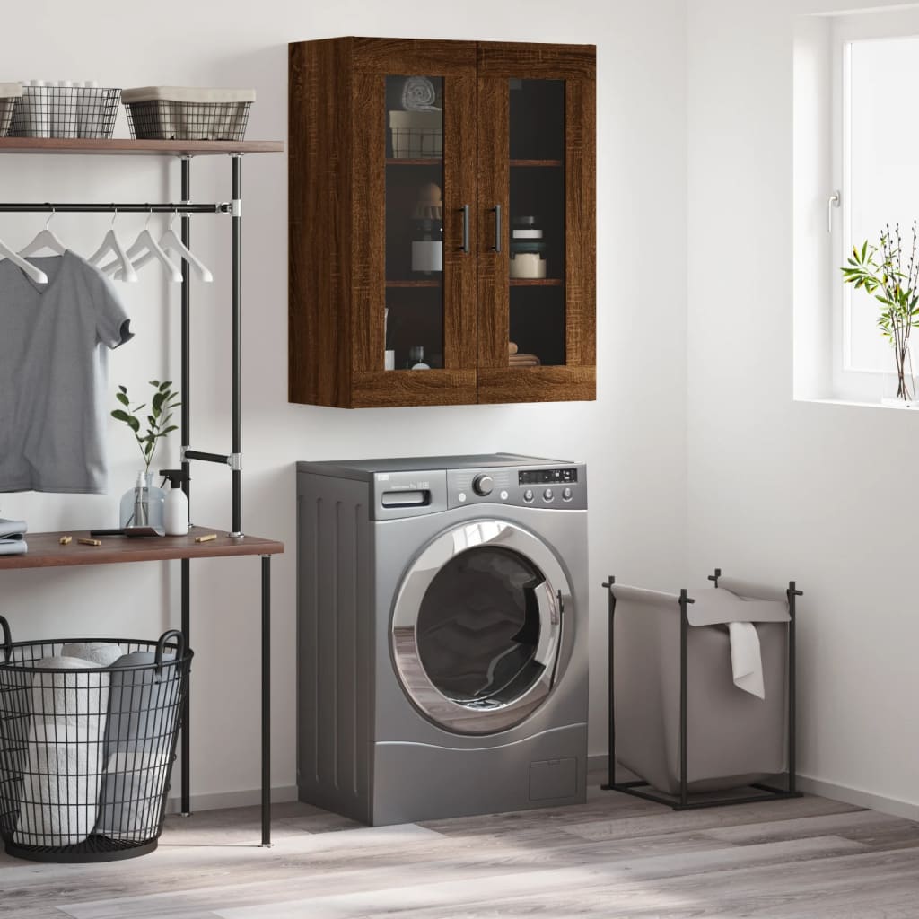 Nástěnná Skříňka Šedá Sonoma 69,5 X 34 X 90 Cm