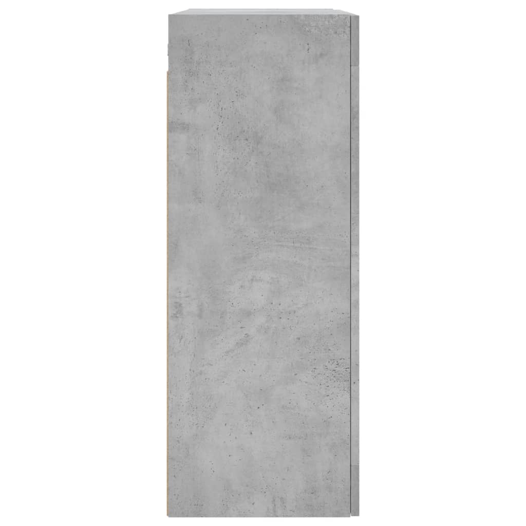 Nástěnná Skříňka Betonově Šedá 69,5 X 34 X 90 Cm
