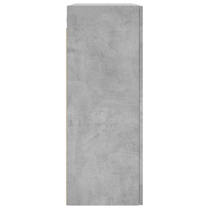 Nástěnná Skříňka Betonově Šedá 69,5 X 34 X 90 Cm