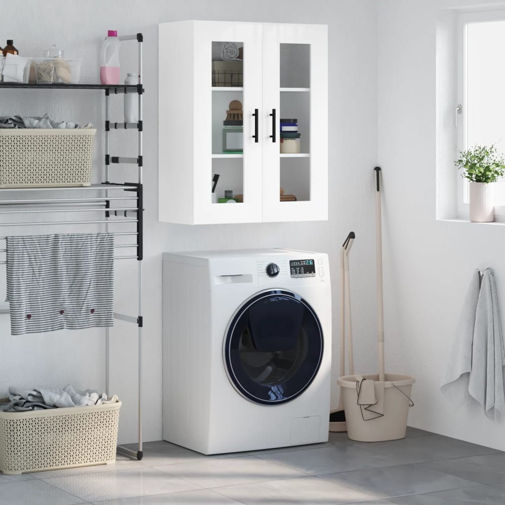 Nástěnná Skříňka Černá 69,5 X 34 X 90 Cm