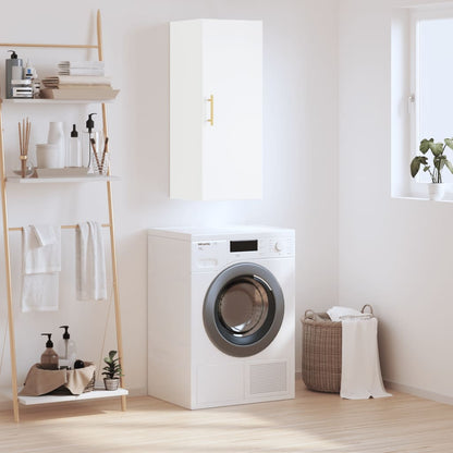 Nástěnná Skříňka Šedá Sonoma 34,5 X 34 X 90 Cm