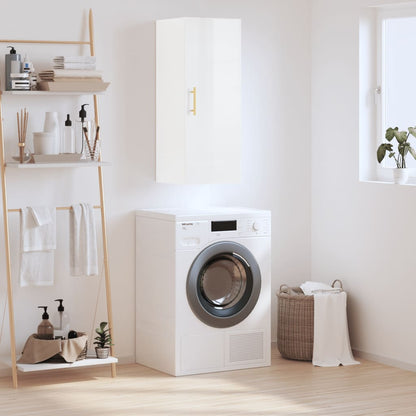 Nástěnná Skříňka Šedá Sonoma 34,5 X 34 X 90 Cm