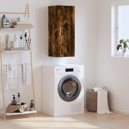 Nástěnná Skříňka Šedá Sonoma 34,5 X 34 X 90 Cm