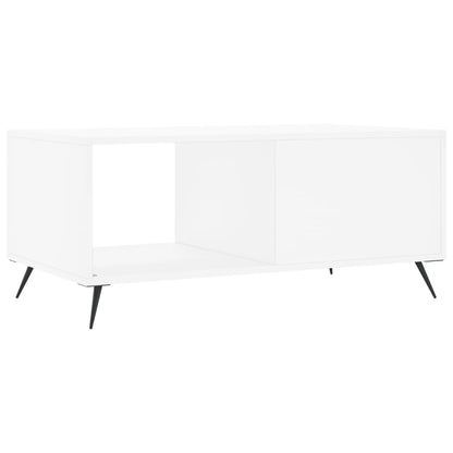 Konferenční Stolek Bílý 90 X 50 X 40 Cm Kompozitní Dřevo