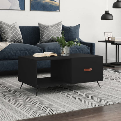 Konferenční Stolek Bílý 90 X 50 X 40 Cm Kompozitní Dřevo