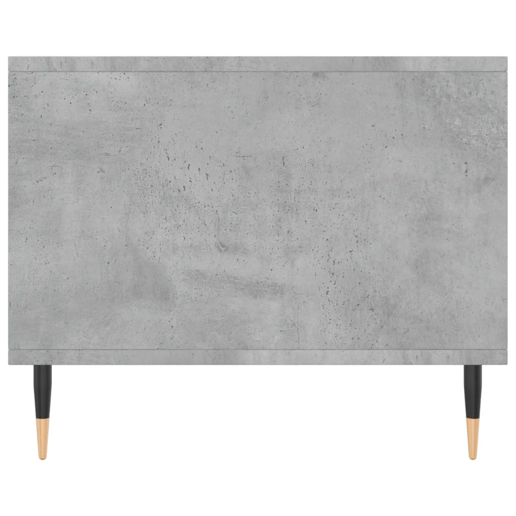 Konferenční Stolek Betonově Šedý 90X50X40 Cm Kompozitní Dřevo