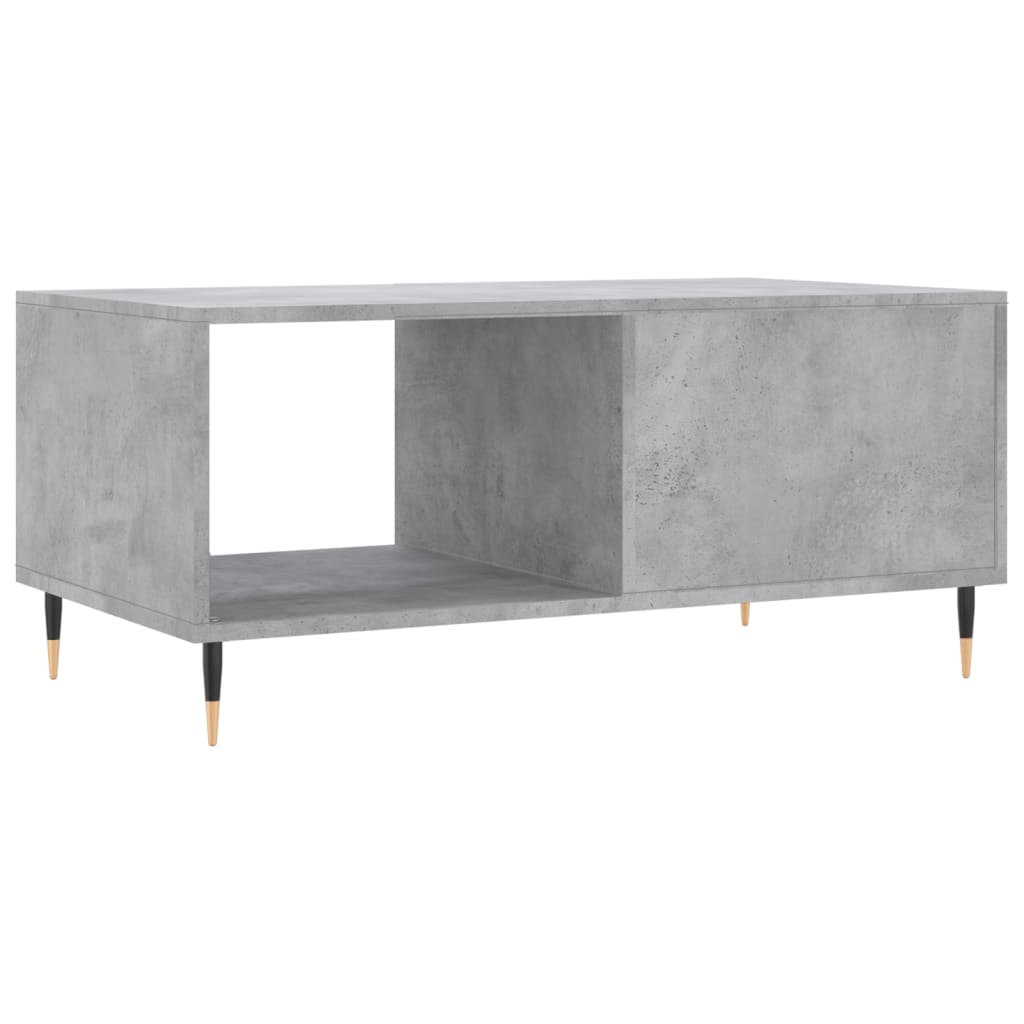 Konferenční Stolek Betonově Šedý 90X50X40 Cm Kompozitní Dřevo