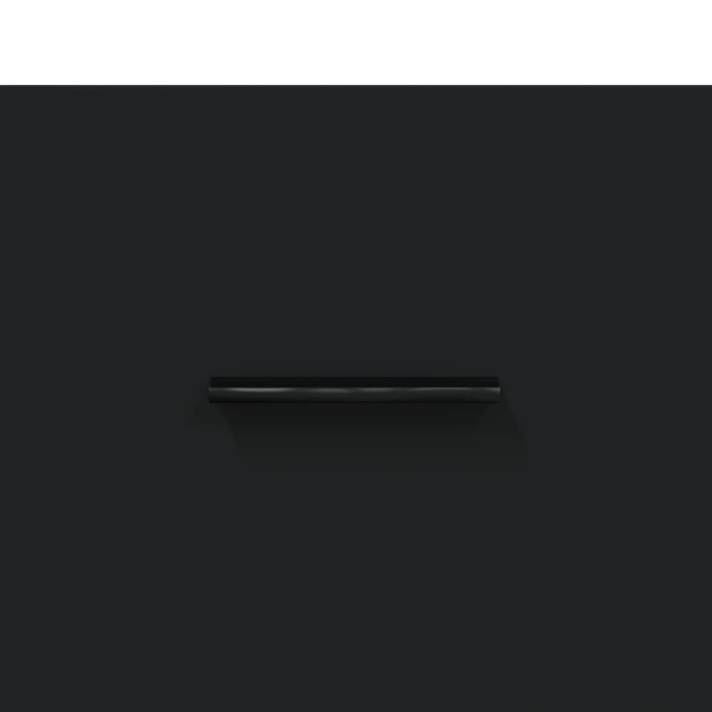 Konferenční Stolek Černý 90 X 50 X 40 Cm Kompozitní Dřevo