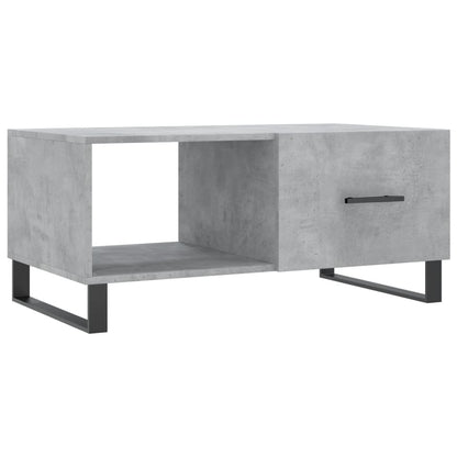 Konferenční Stolek Betonově Šedý 90X50X40 Cm Kompozitní Dřevo