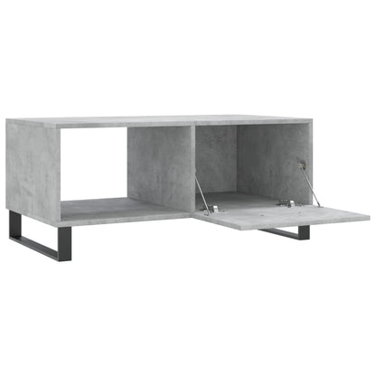 Konferenční Stolek Betonově Šedý 90X50X40 Cm Kompozitní Dřevo