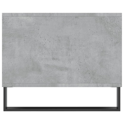 Konferenční Stolek Betonově Šedý 90X50X40 Cm Kompozitní Dřevo