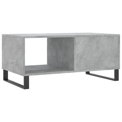 Konferenční Stolek Betonově Šedý 90X50X40 Cm Kompozitní Dřevo