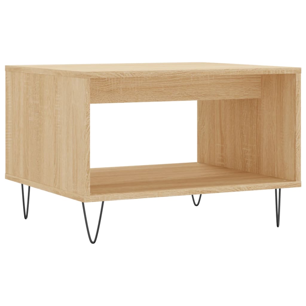 Konferenční Stolek Dub Sonoma 60 X 50 X 40 Cm Kompozitní Dřevo