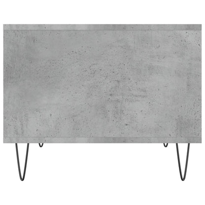 Konferenční Stolek Betonově Šedý 60X50X40 Cm Kompozitní Dřevo