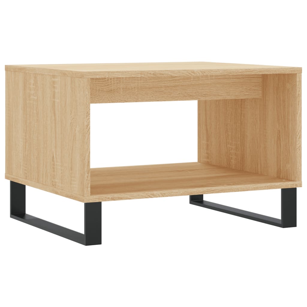 Konferenční Stolek Dub Sonoma 60 X 50 X 40 Cm Kompozitní Dřevo