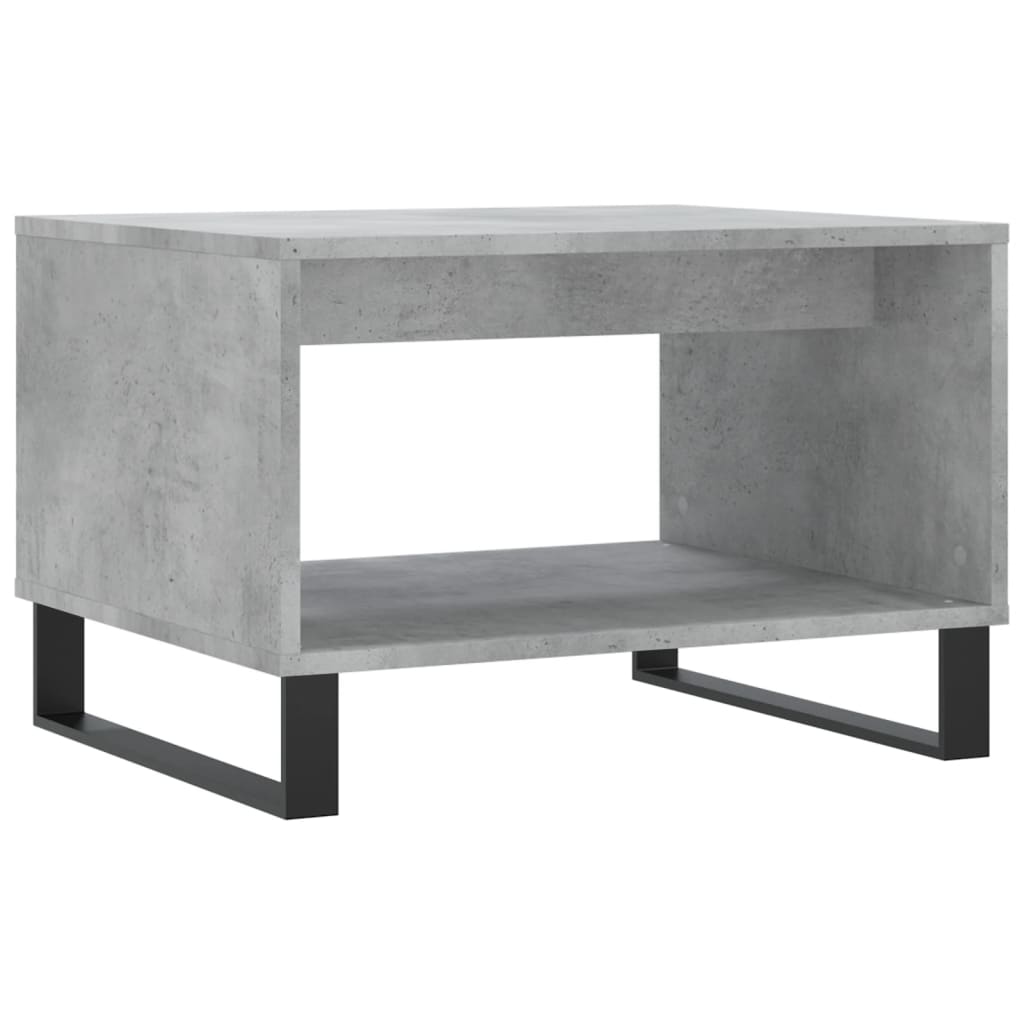 Konferenční Stolek Betonově Šedý 60X50X40 Cm Kompozitní Dřevo
