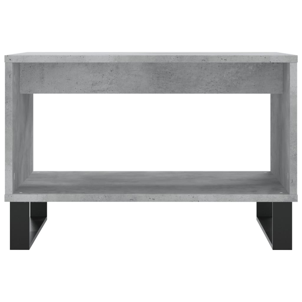 Konferenční Stolek Betonově Šedý 60X50X40 Cm Kompozitní Dřevo