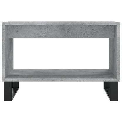 Konferenční Stolek Betonově Šedý 60X50X40 Cm Kompozitní Dřevo