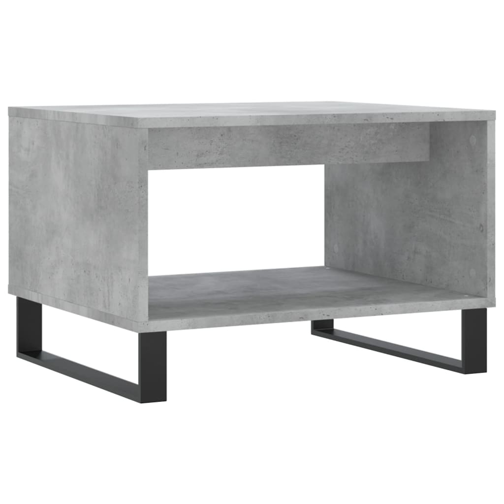 Konferenční Stolek Betonově Šedý 60X50X40 Cm Kompozitní Dřevo