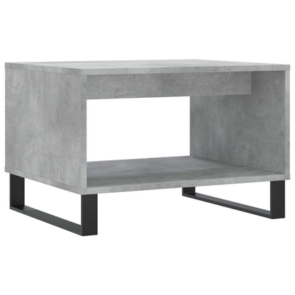 Konferenční Stolek Betonově Šedý 60X50X40 Cm Kompozitní Dřevo