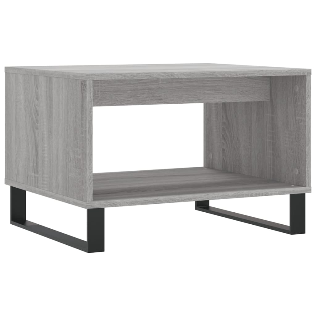 Konferenční Stolek Šedý Sonoma 60 X 50 X 40 Cm Kompozitní Dřevo