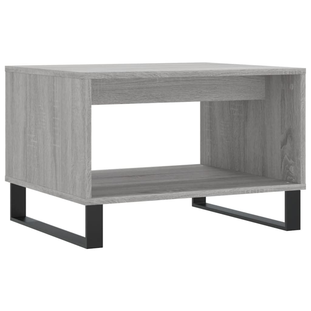 Konferenční Stolek Šedý Sonoma 60 X 50 X 40 Cm Kompozitní Dřevo