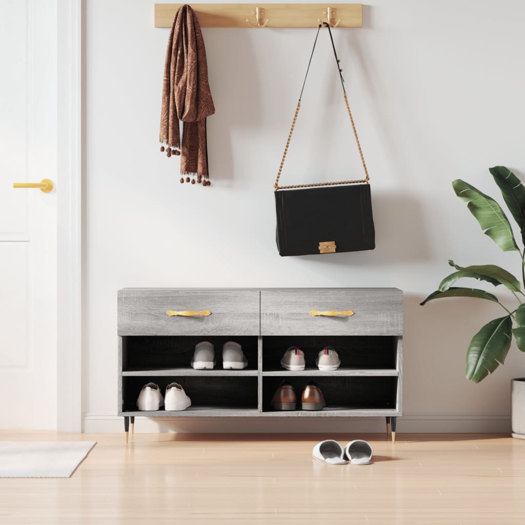 Botník 102 X 35 X 55 Cm Kompozitní Dřevo