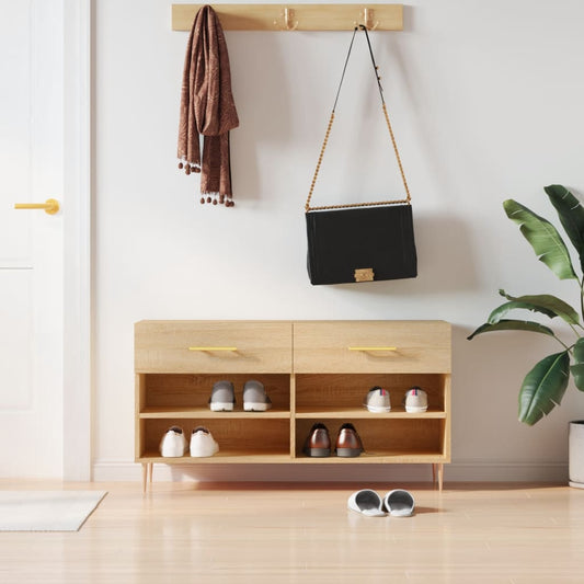 Botník 102 X 35 X 55 Cm Kompozitní Dřevo