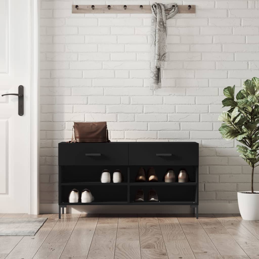 Botník Betonově Šedý 102 X 35 X 55 Cm Kompozitní Dřevo