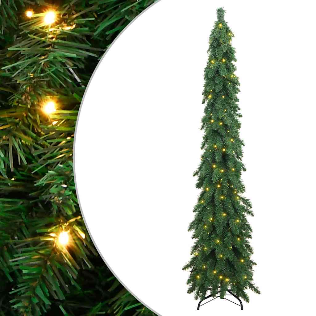 Umělý Vánoční Stromek S Led Osvětlením Zasněžený 60 Led