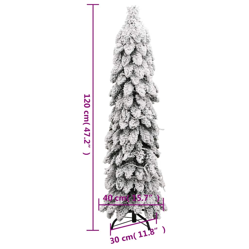 Umělý Vánoční Stromek S Led Osvětlením Zasněžený 60 Led