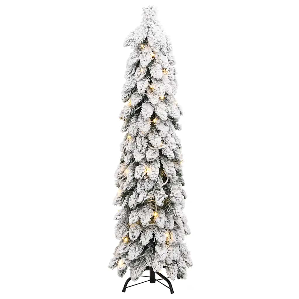Umělý Vánoční Stromek S Led Osvětlením Zasněžený 60 Led