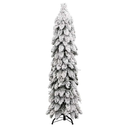 Umělý Vánoční Stromek S Led Osvětlením Zasněžený 60 Led