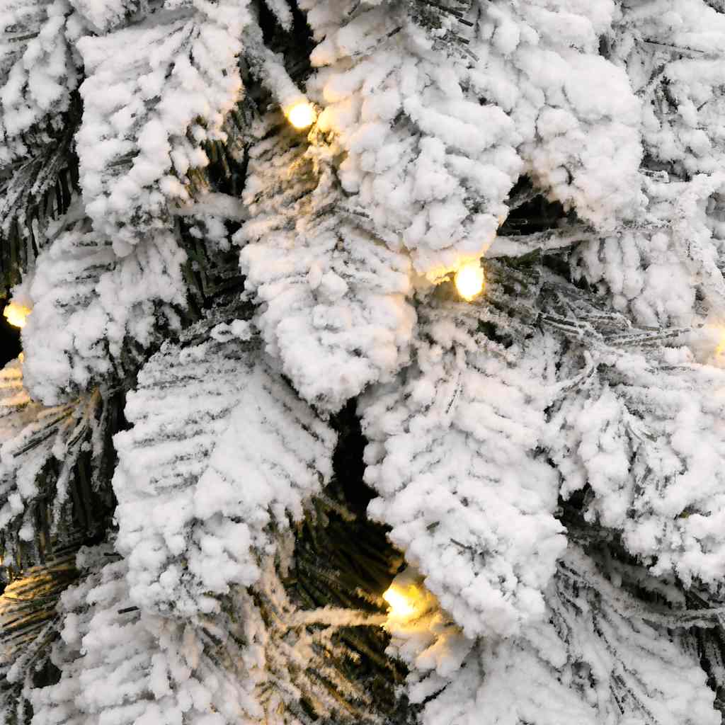 Umělý Vánoční Stromek S Led Osvětlením Zasněžený 60 Led