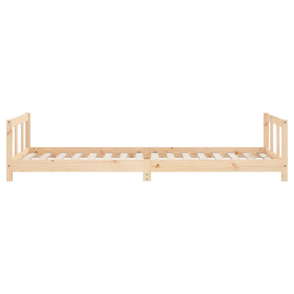 Dětská Postel 90 X 200 Cm Masivní Borové Dřevo