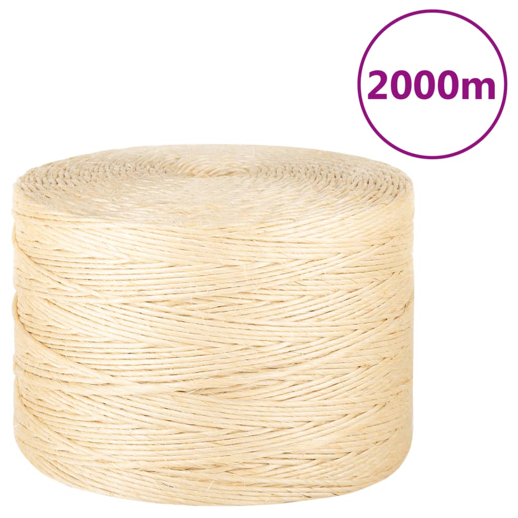 Provaz 100% Sisal 3 Mm 1 000 M