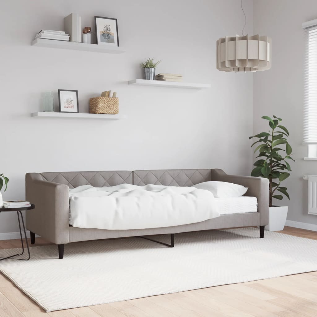 Válenda S Přistýlkou A Matracemi Textil Taupe