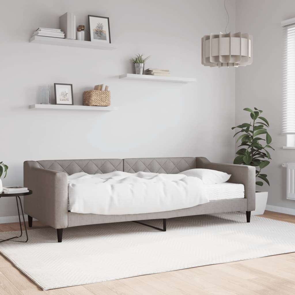 Válenda S Přistýlkou A Matracemi Textil Taupe