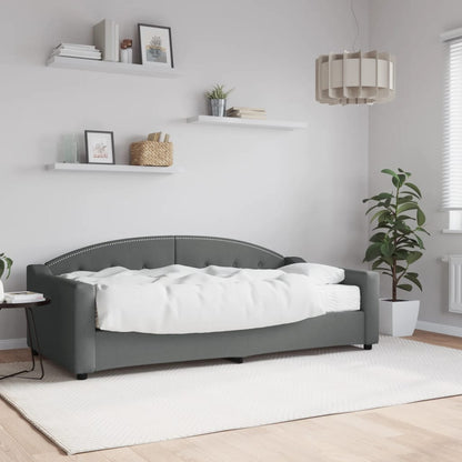 Válenda S Přistýlkou A Matracemi Textil Tmavě Šedá