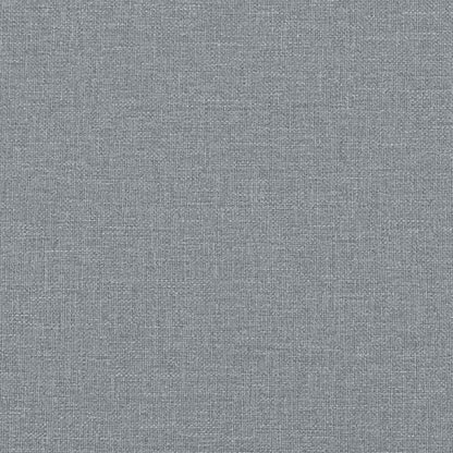 Válenda S Přistýlkou A Zásuvkami Světle Šedá 100X190 Cm Textil