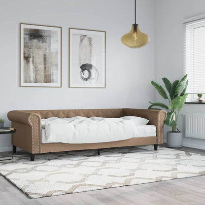 Válenda S Přistýlkou A Matracemi 90X200Cm Umělá Kůže