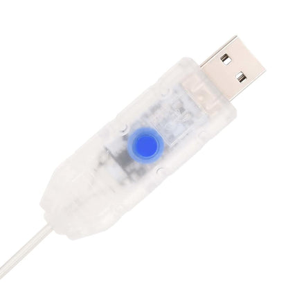 Umělý Vánoční Stromek Pop-Up 200 Led Diod Bílý