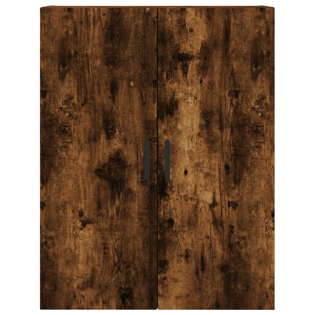 Skříň Highboard Kouřový Dub 69,5 X 34 X 180 Cm Kompozitní Dřevo