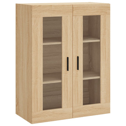 Skříň Highboard Dub Sonoma 69,5 X 34 X 180 Cm Kompozitní Dřevo