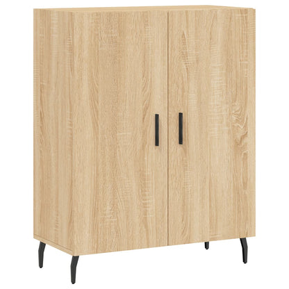 Skříň Highboard Dub Sonoma 69,5 X 34 X 180 Cm Kompozitní Dřevo