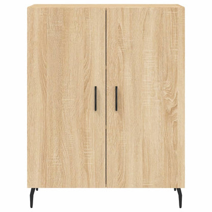 Skříň Highboard Dub Sonoma 69,5 X 34 X 180 Cm Kompozitní Dřevo