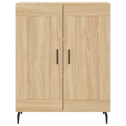 Skříň Highboard Dub Sonoma 69,5 X 34 X 180 Cm Kompozitní Dřevo